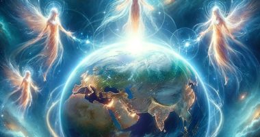 Awaken the Planetを象徴する、地球と人がやさしくつながるイメージ