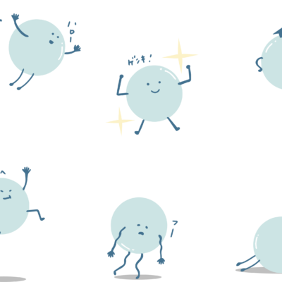 腸内細菌と土壌細菌のつながりを表したイメージ。体の腸内環境と畑の土壌微生物が、健康と暮らしを支えていることを示す